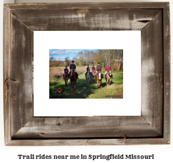 trail rides near me in Springfield, Missouri